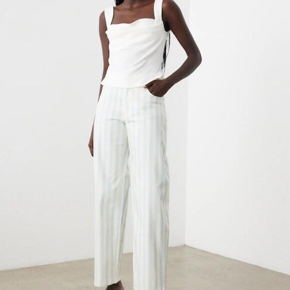 BNWT MIAOU Fargo Pants 💙 - Picture 2 of 7